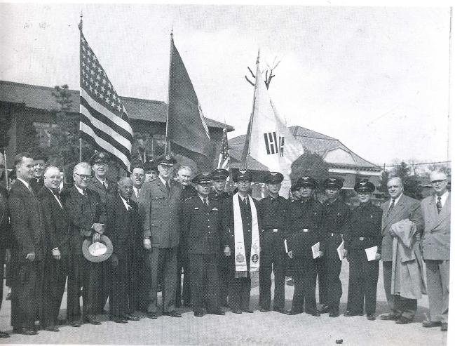 1953년 4월 1일 열린 최초의 군종장교 임관식.