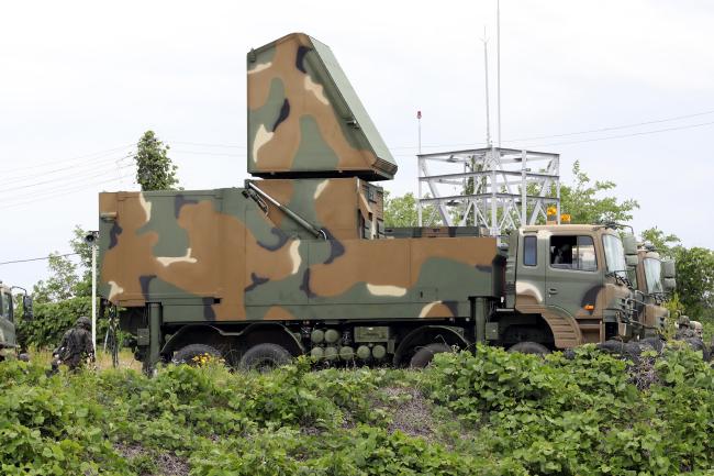 천궁의 다기능 레이다가 즉각적인 작전 개시가 가능한 상태로 전개를 마쳤다.