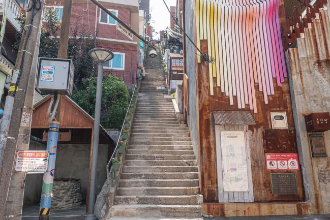 초량동 168계단.