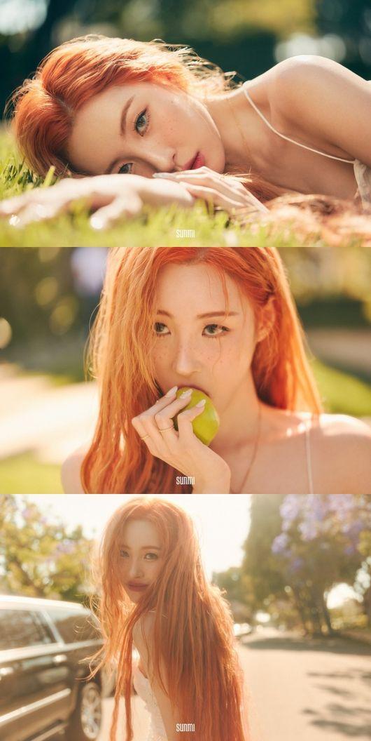 가수 선미가 오는 29일 새 앨범 ‘열이 올라요’로 돌아온다.  사진=어비스컴퍼니