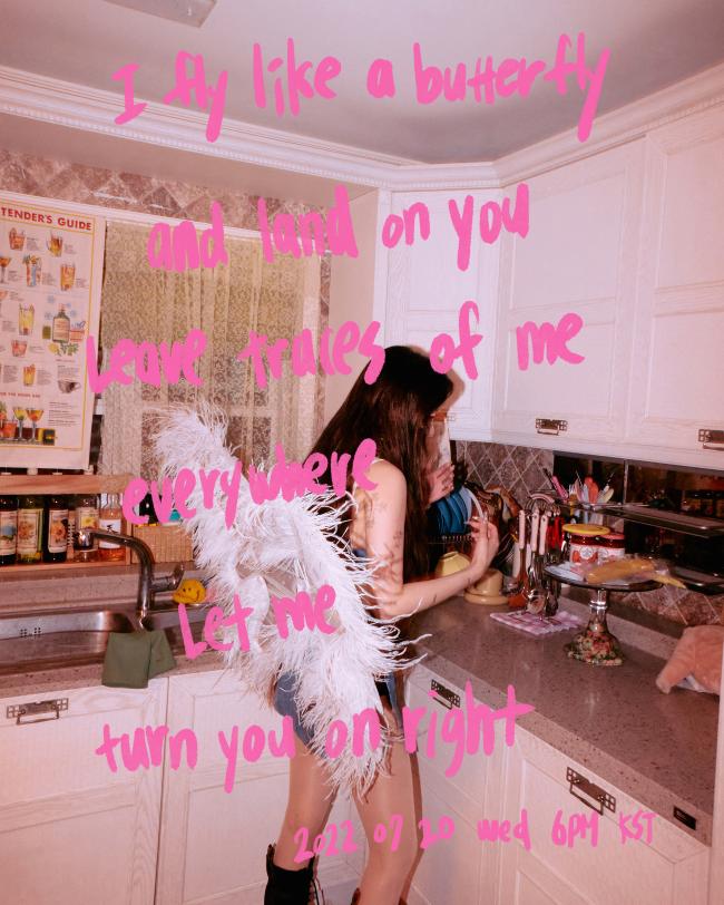 가수 현아의 무드 포스터.
사진=피네이션