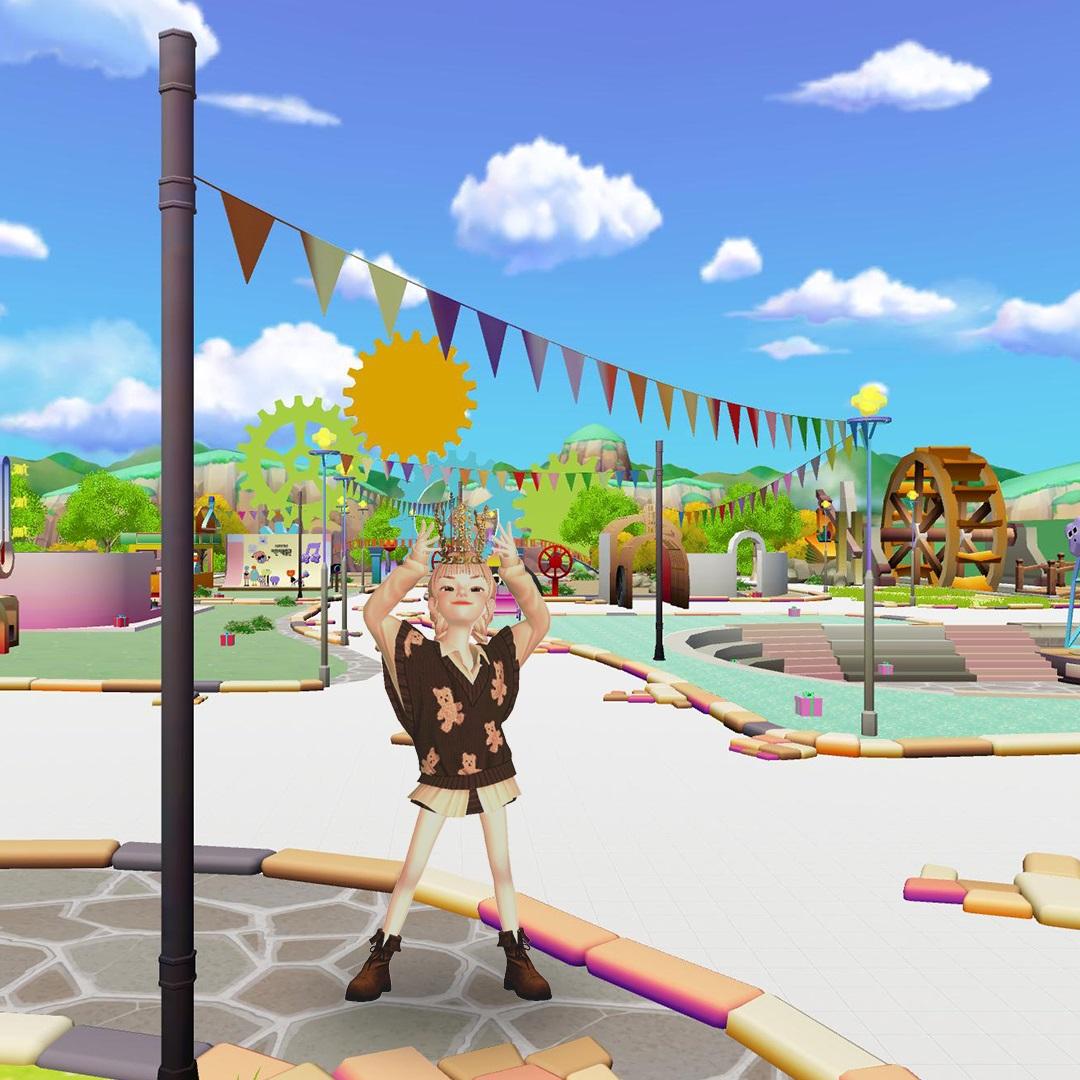 메타버스 기반의 국립중앙박물관 어린이박물관 중 ‘어린이박물관 월드’.