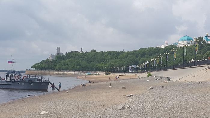 하바롭스크의 아무르강 선착장 전경. 두만강 넘어 출정한 조선군은 1658년 6월 10일 아무르강에 들어서자마자 러시아군을 만났다. 필자 제공