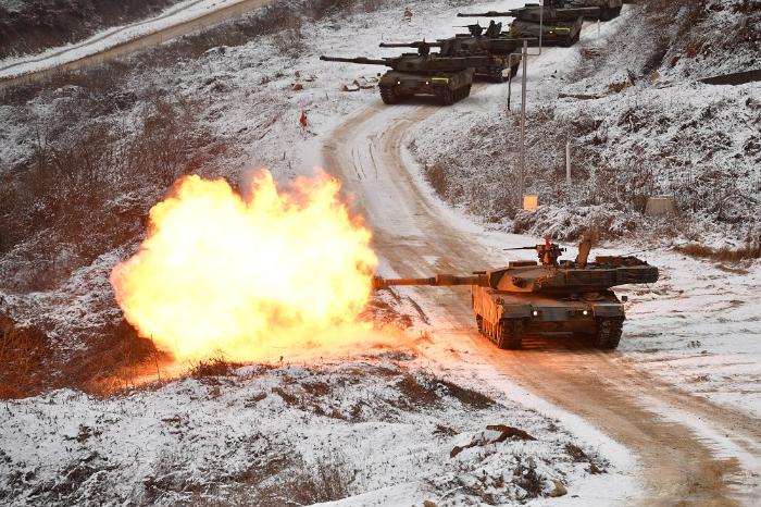 기갑부대의 주축이 되는 전차. 국방일보DB