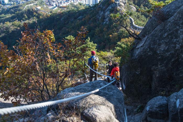 한양도성 순성길 인왕산. 필자 제공