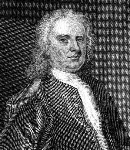 만유인력의 법칙을 제시한 영국 과학자 아이작 뉴턴. 게티이미지