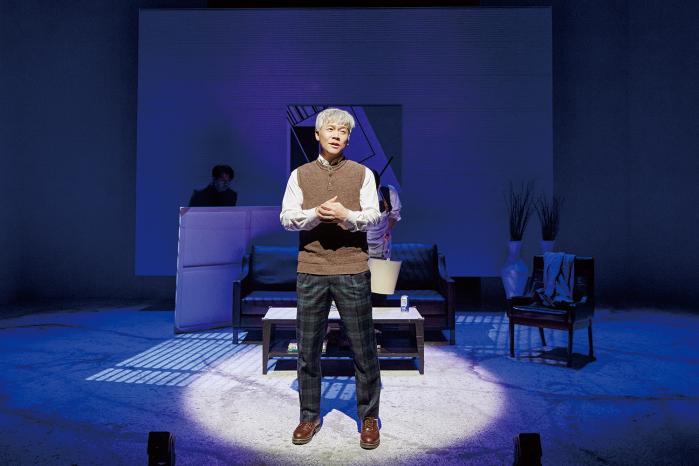 연극 ‘아트(ART)’의 한 장면. 사진=더블케이엔터테인먼트