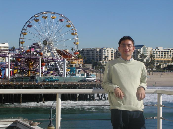 LA 인근의 해변.