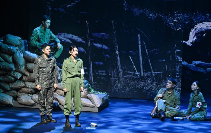 뮤지컬 ‘수호’ 공연 장면.