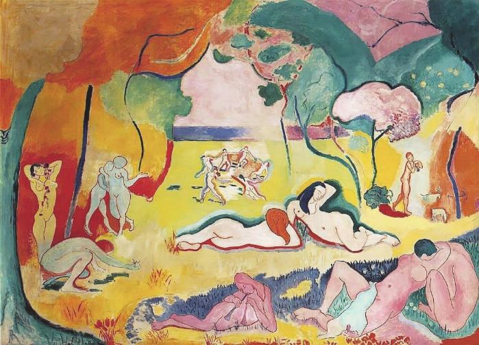 앙리 마티스, ‘삶의 기쁨’, 캔버스에 유채, 176.5×240.7㎝. 출처=반스재단