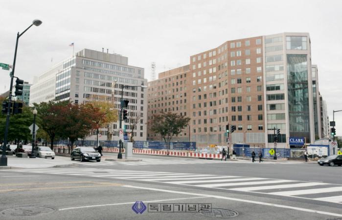 재미한족연합위원회 워싱턴 사무소 터.