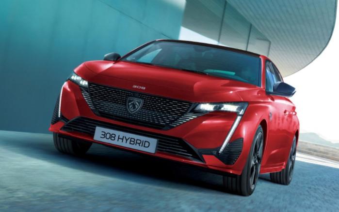 푸조 308 스마트 하이브리드.