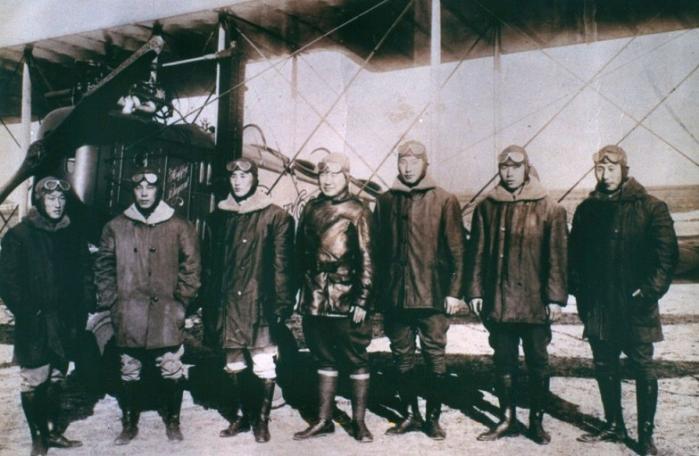 1920년 촬영된 윌로스 최초의 한국인 비행사 모습.