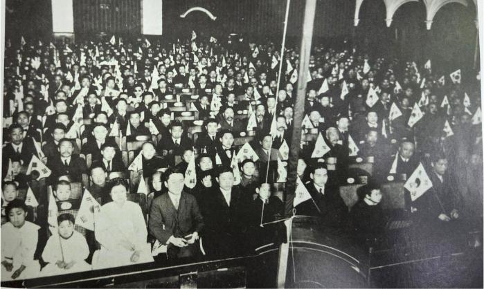 1920년 9월 20일 흥사단 원동위원부 창립대회.