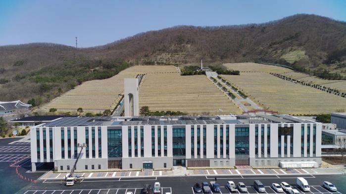 국립영천호국원 제3충령당 전경. 보훈부 제공