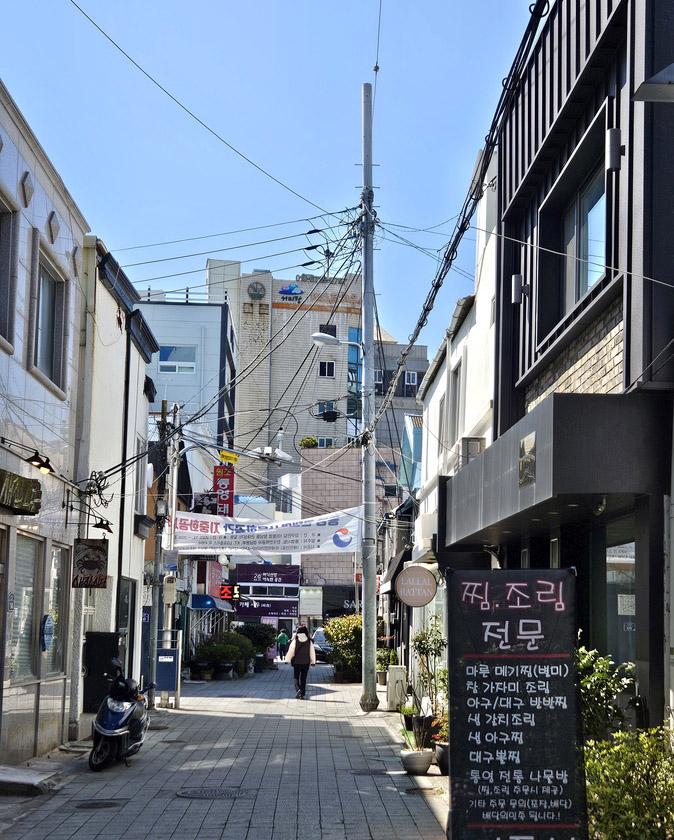 통영 항남동 골목. 사진=필자 제공