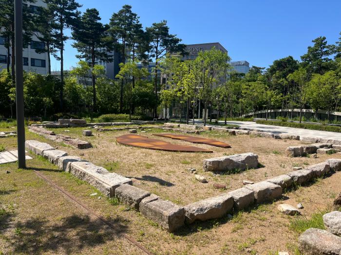 남산예장공원 내 조선총독부 관사 터.