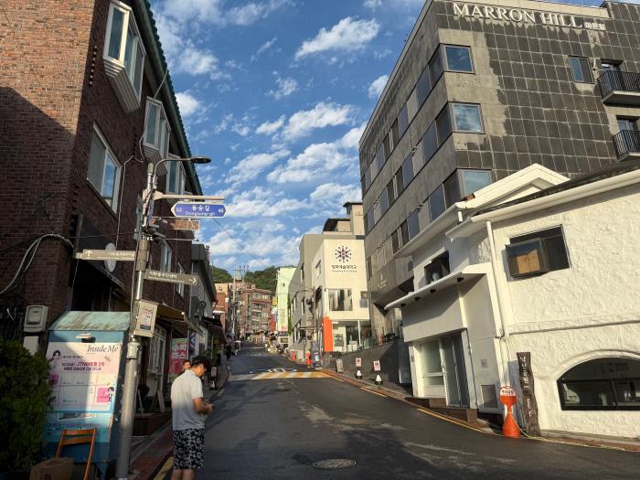 대학로 풍경.
