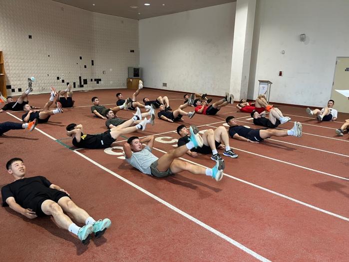 지도자 교육 현장.