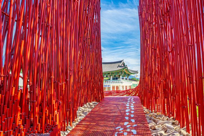 영월의 새로운 인증샷 성지로 떠오른 ‘젊은달와이파크’. 사진=필자 제공