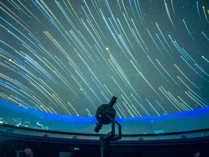 해발 800m 봉래산 정상에 자리한 ‘별마로천문대’. 사진=필자 제공