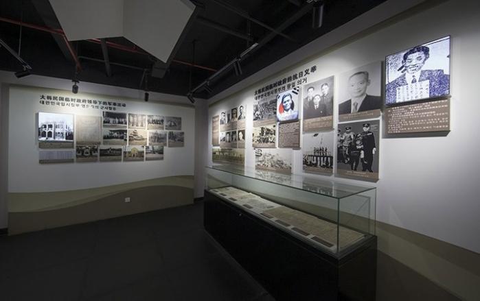 충칭 한국광복군 총사령부 건물 내부 모습.