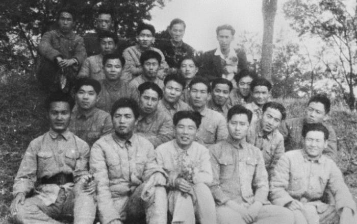 한국광복군 대원들.