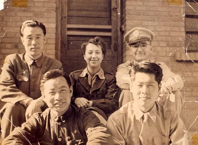 1945년 6월 OSS 훈련을 받는 대원들. 사진=독립기념관