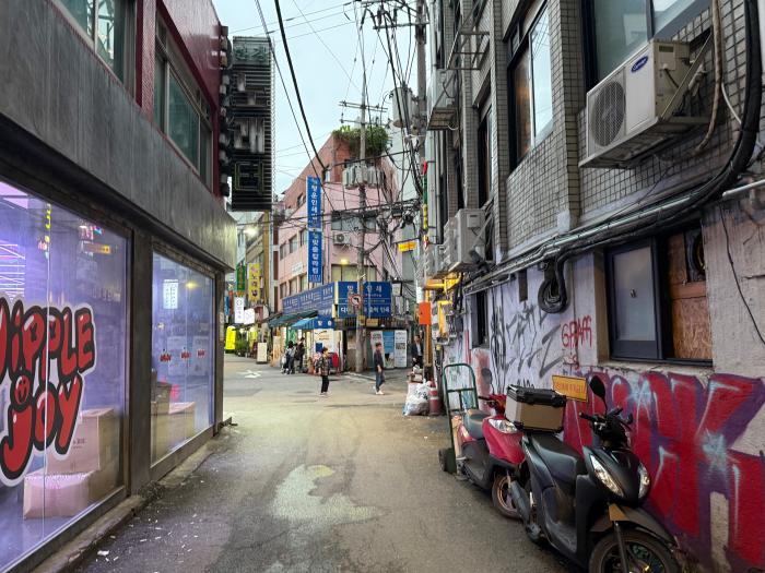 을지로의 골목골목은 전통과 현재가 한데 얽힌 용광로 같은 공간이다. 낡음과 새로움이 함께하는 을지로는 현재 서울에서 가장 ‘힙’하고 독특한 공간이 됐다. 필자 제공