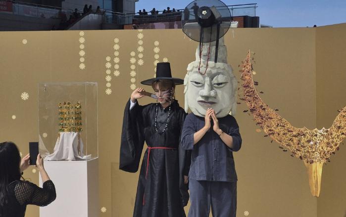 지난달 열린 국립중앙박물관 분장놀이 모습. 사진=국립중앙박물관