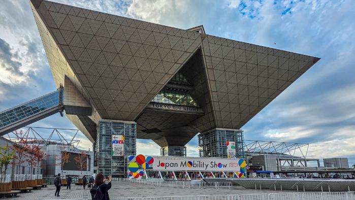 ‘재팬모빌리티쇼 2025’가 열린 도쿄 빅사이트 전경.