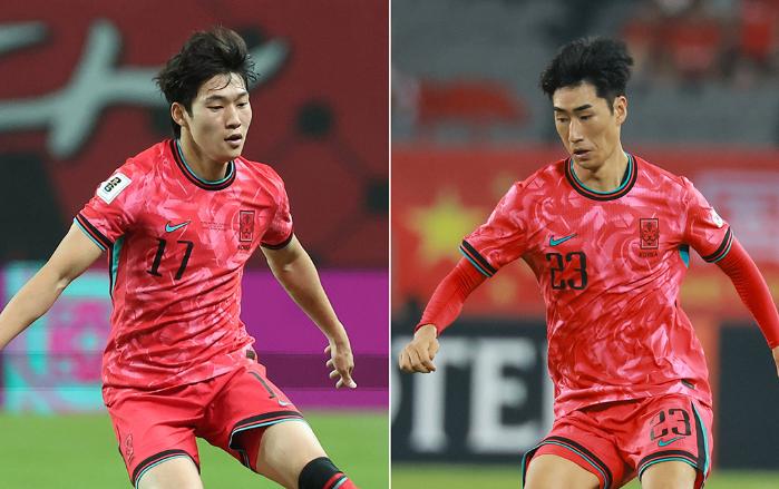 배준호(왼쪽), 서민우