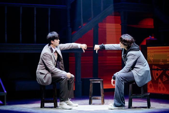 뮤지컬 ‘아몬드’의 주요 장면들. 사진=라이브(주)