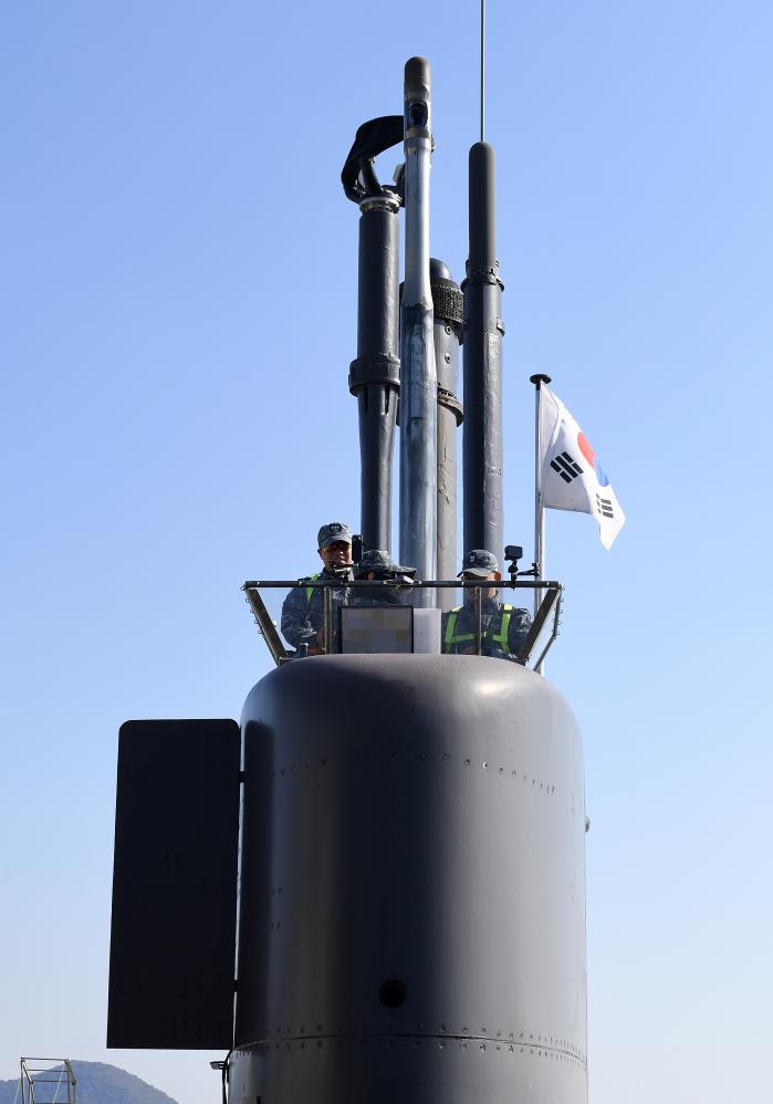 지난 19일 항해를 끝으로 34년의 대한민국 영해 수호 임무를 마친 장보고함.