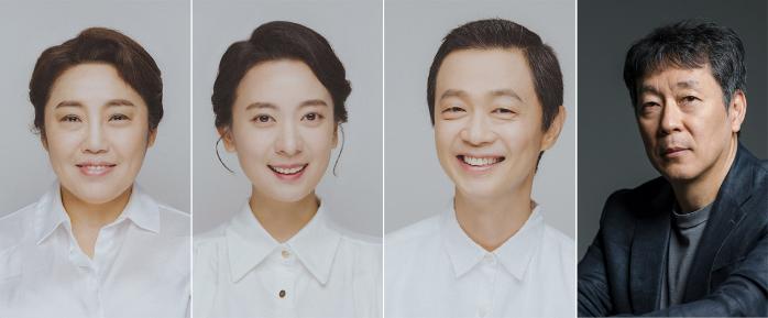 (왼쪽부터) 배우 송상은, 배우 박미용, 배우 임진웅, 연출 김달중