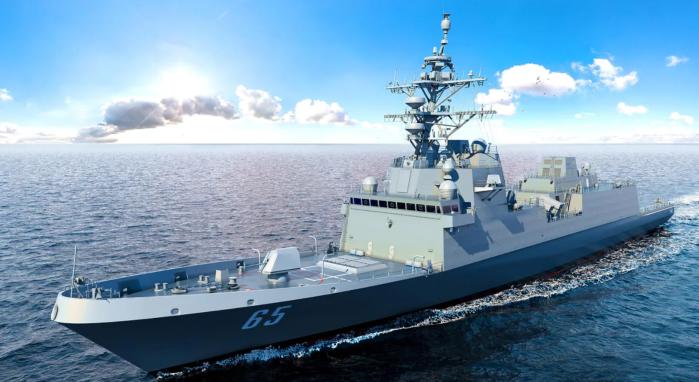 컴퓨터 그래픽으로 구현한 컨스텔레이션 호위함. 출처=핀칸티에리