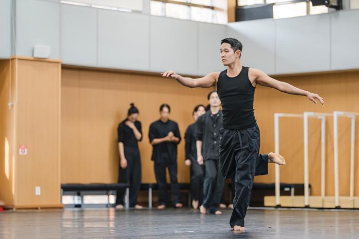 배정혜 안무의 ‘Soul, 해바라기’ 시연 모습. 사진=국립극장