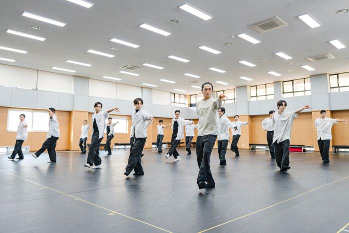 조흥동 안무의 ‘바람의 시간’ 시연 모습. 사진=국립극장