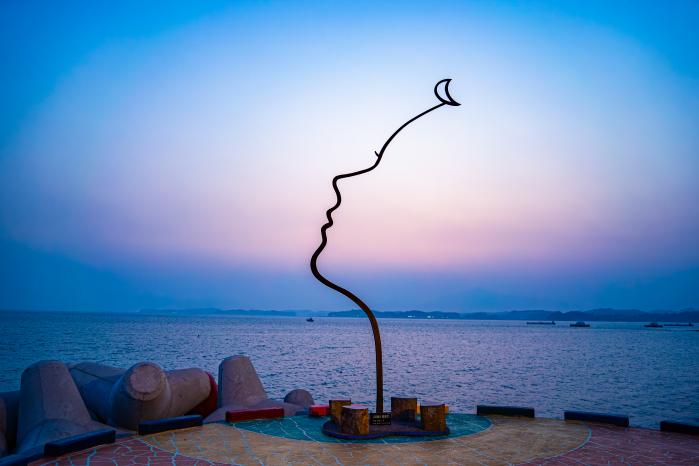 사천 실안 낙조