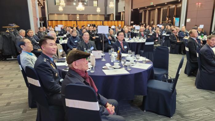 서울 영등포구 공군호텔에서 ‘2025년도 자랑스러운 공사인상 시상식’이 열리고 있다. 공사 총동창회 제공