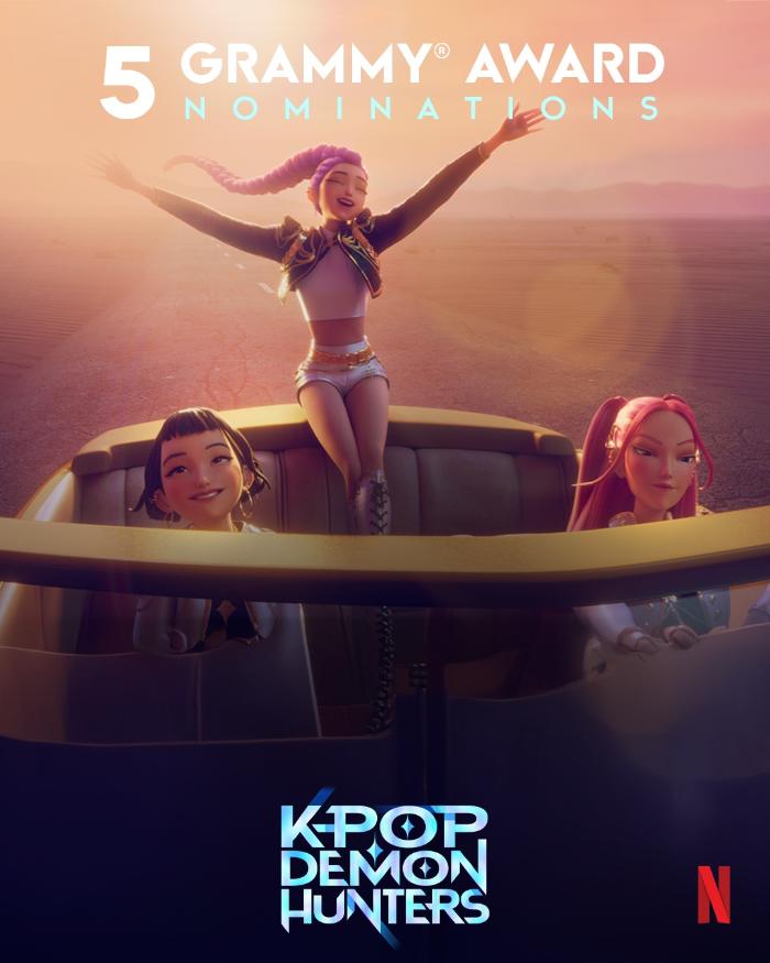 'K팝 데몬 헌터스' 속 걸그룹 헌트릭스. 사진=넷플릭스