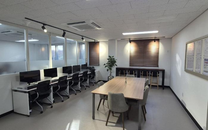 육군55보병사단 성남대대 본청 건물 내부에 새롭게 조성된 예비군지휘관 작전준비실. 사진 제공=김유찬 대위