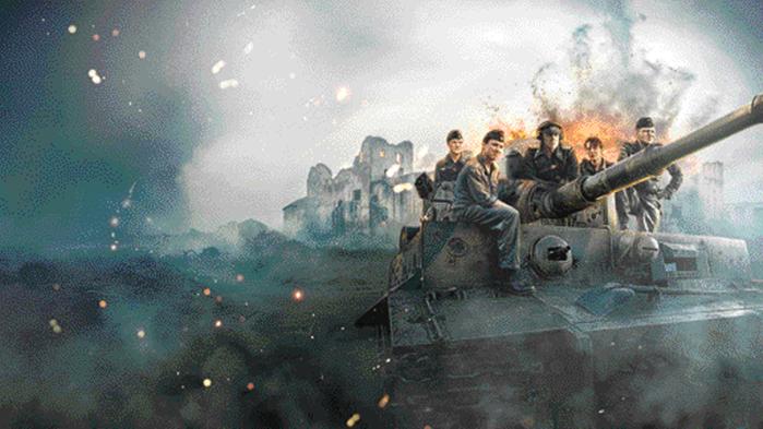 영화 ‘티거’는 ‘철제관’ 같은 전차 내부에서 벌어지는 심리 드라마다. 페르비틴을 복용하며 적진 깊숙이 들어가는 병사들의 모습. 사진 제공=아마존 프라임