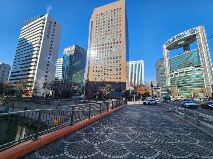 광교, 중부 대시가 있었던 곳.