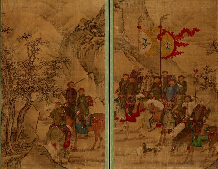 조선이 그린 청나라 사냥 그림에서 '경계와 동경' 두 가지 시선을 읽... - 뉴스 썸네일 이미지