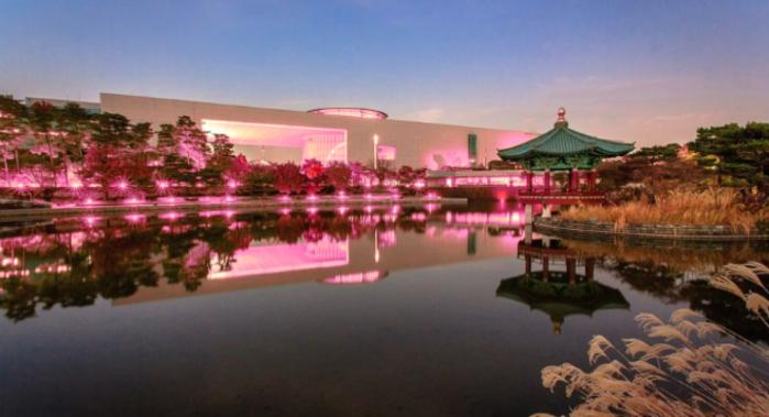 야외 조명 행사 예시 이미지. 사진=국립중앙박물관