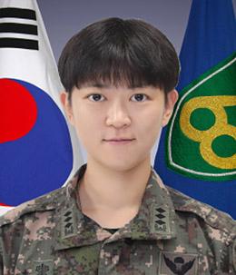 정아란 대위 육군60보병사단 조경여단
