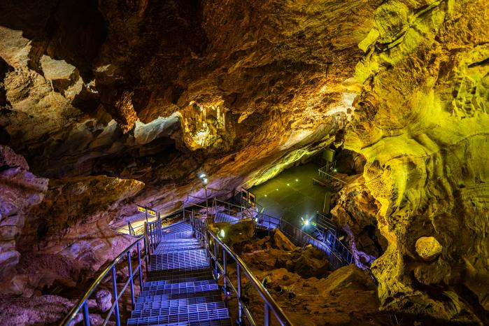 고씨굴 내부 모습. 필자 제공