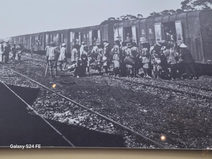 2차 세계대전 당시 전장으로 향하는 케냐 청년들.