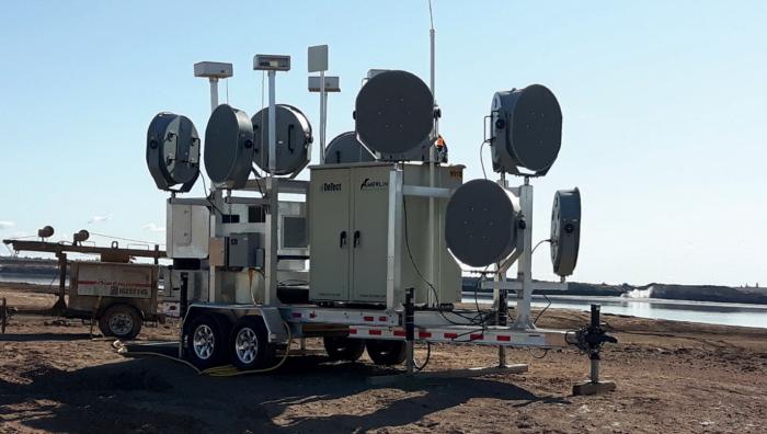 디텍의 멀린 시스템 레이다. 출처=디텍 공식 홈페이지